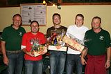 Die diesjhrigen Gewinner des Weinquiz 